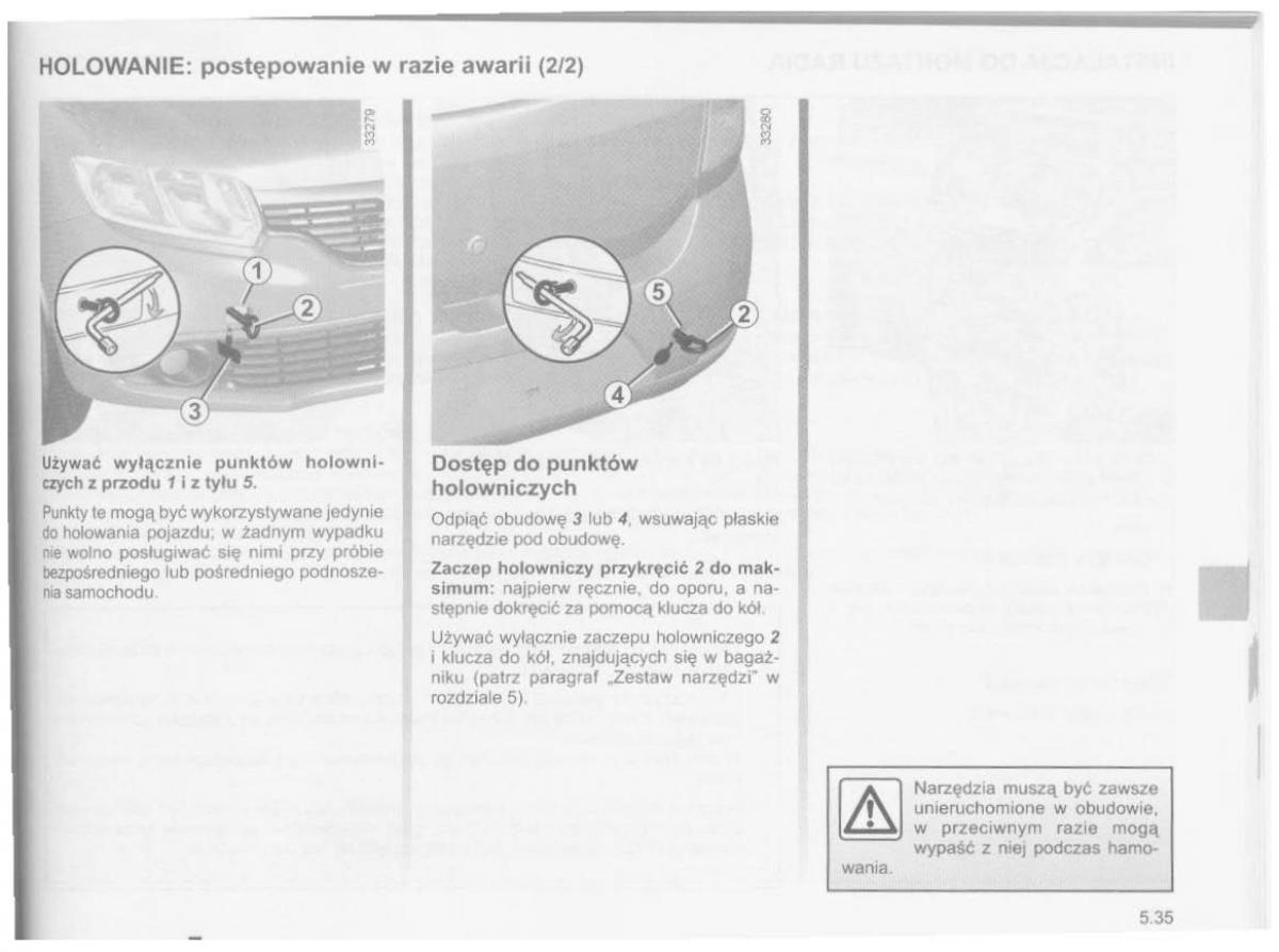 Dacia Logan MCV Sandero II 2 instrukcja obslugi / page 184