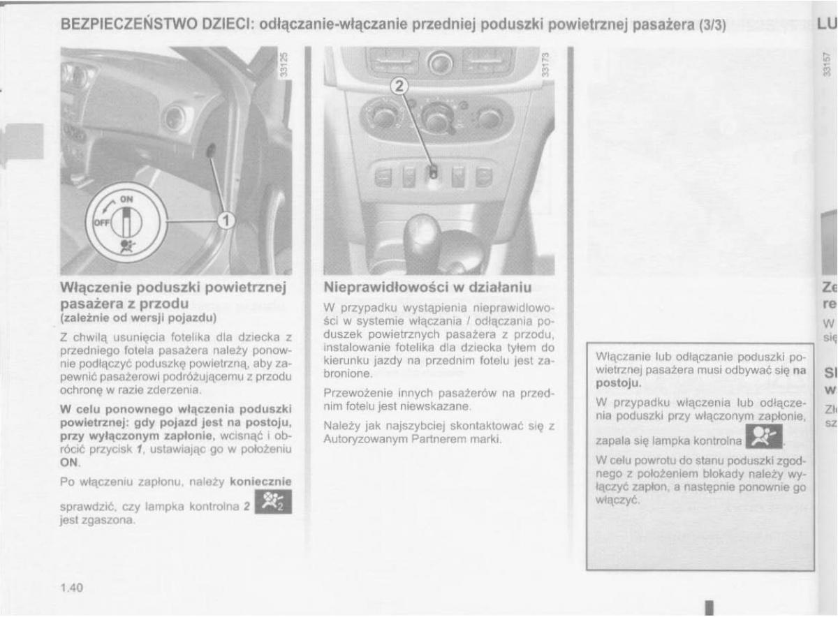 Dacia Logan MCV Sandero II 2 instrukcja obslugi / page 44