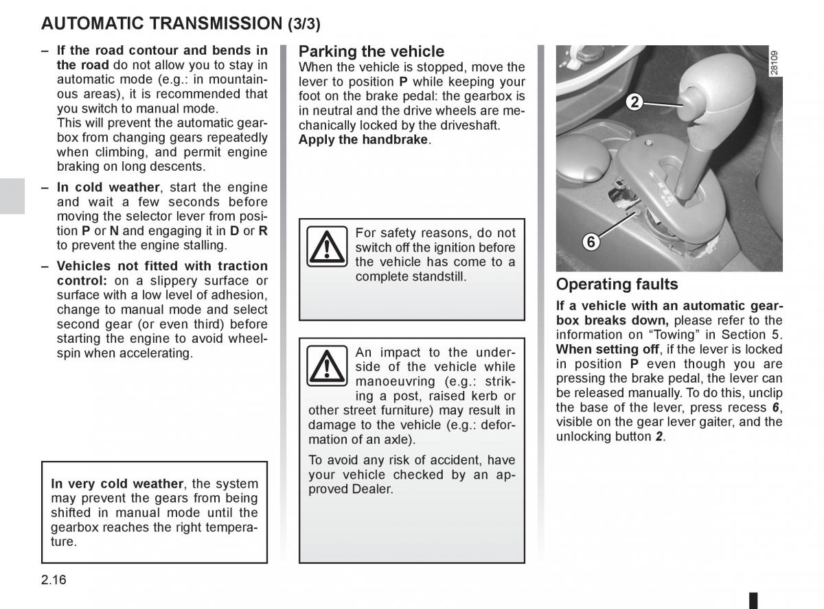 Dacia Sandero I 1 owners manual / page 80