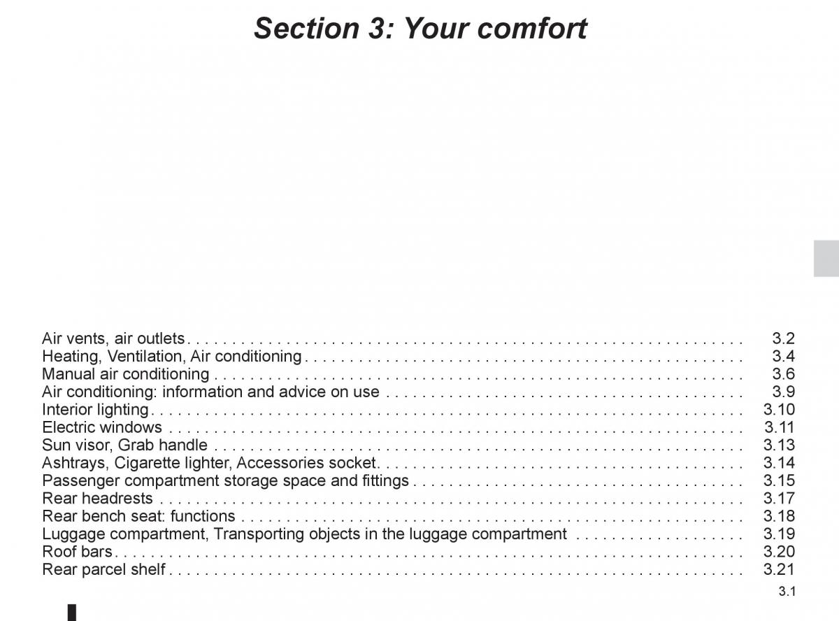 Dacia Sandero I 1 owners manual / page 81