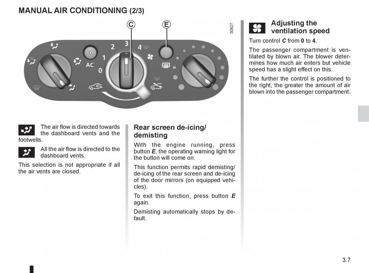 Dacia Sandero I 1 owners manual / page 87