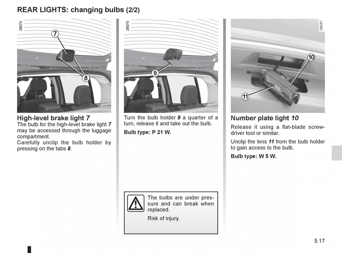 Dacia Sandero I 1 owners manual / page 137