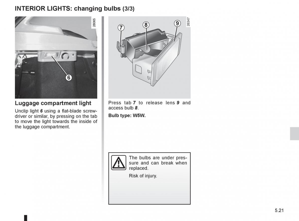 Dacia Sandero I 1 owners manual / page 141