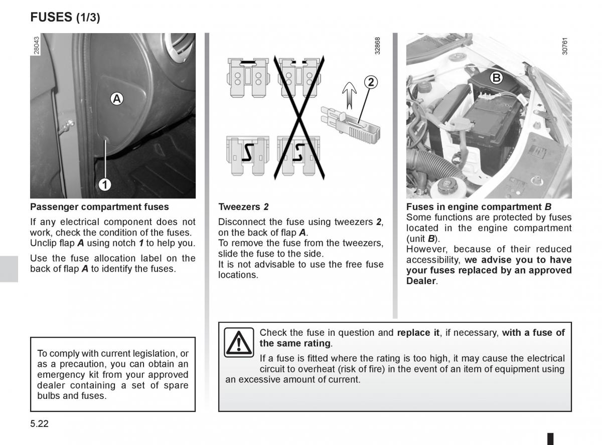 Dacia Sandero I 1 owners manual / page 142