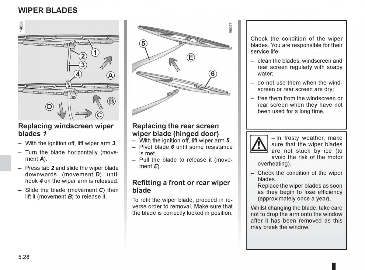 Dacia Sandero I 1 owners manual / page 148