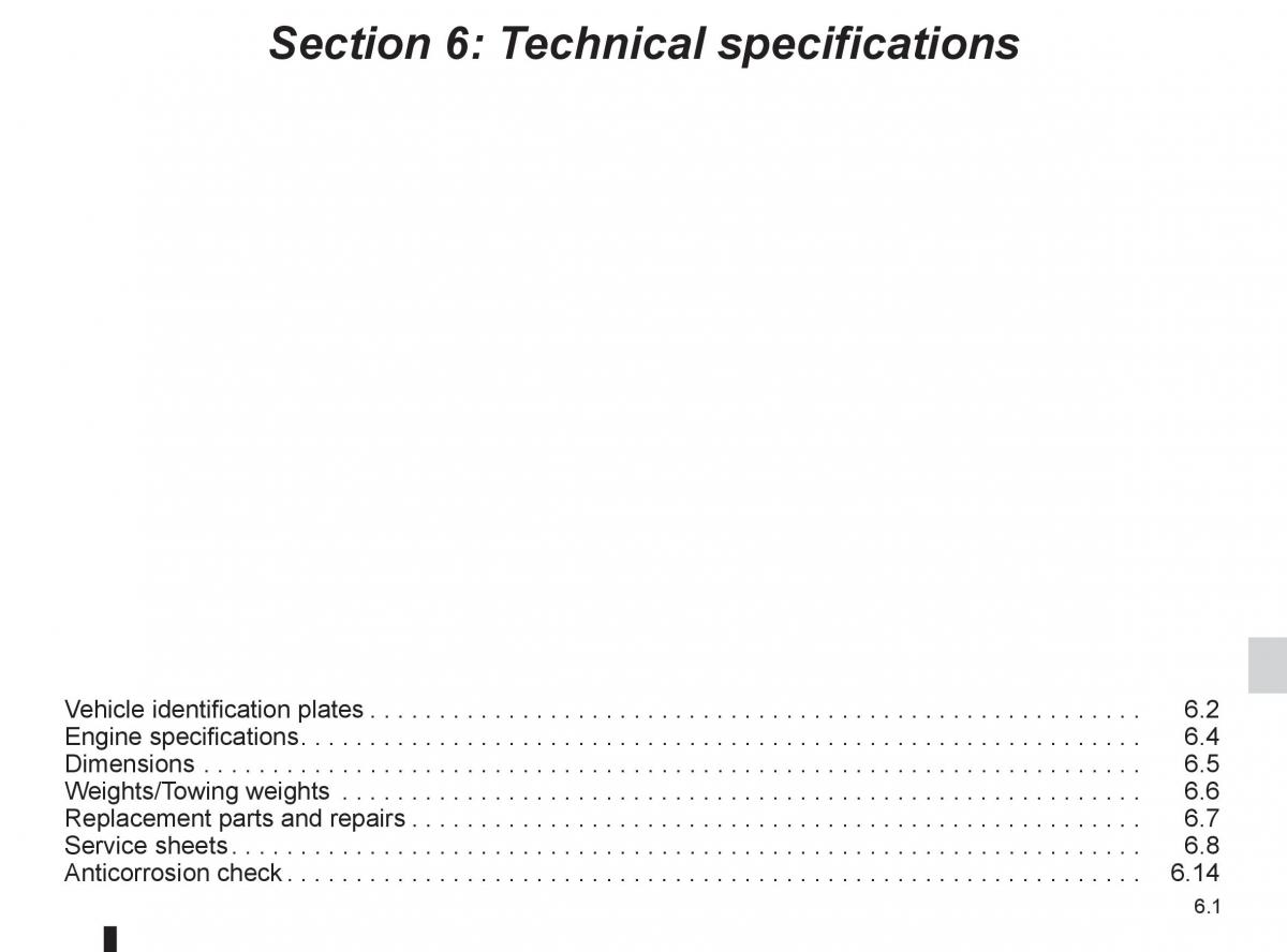 Dacia Sandero I 1 owners manual / page 159