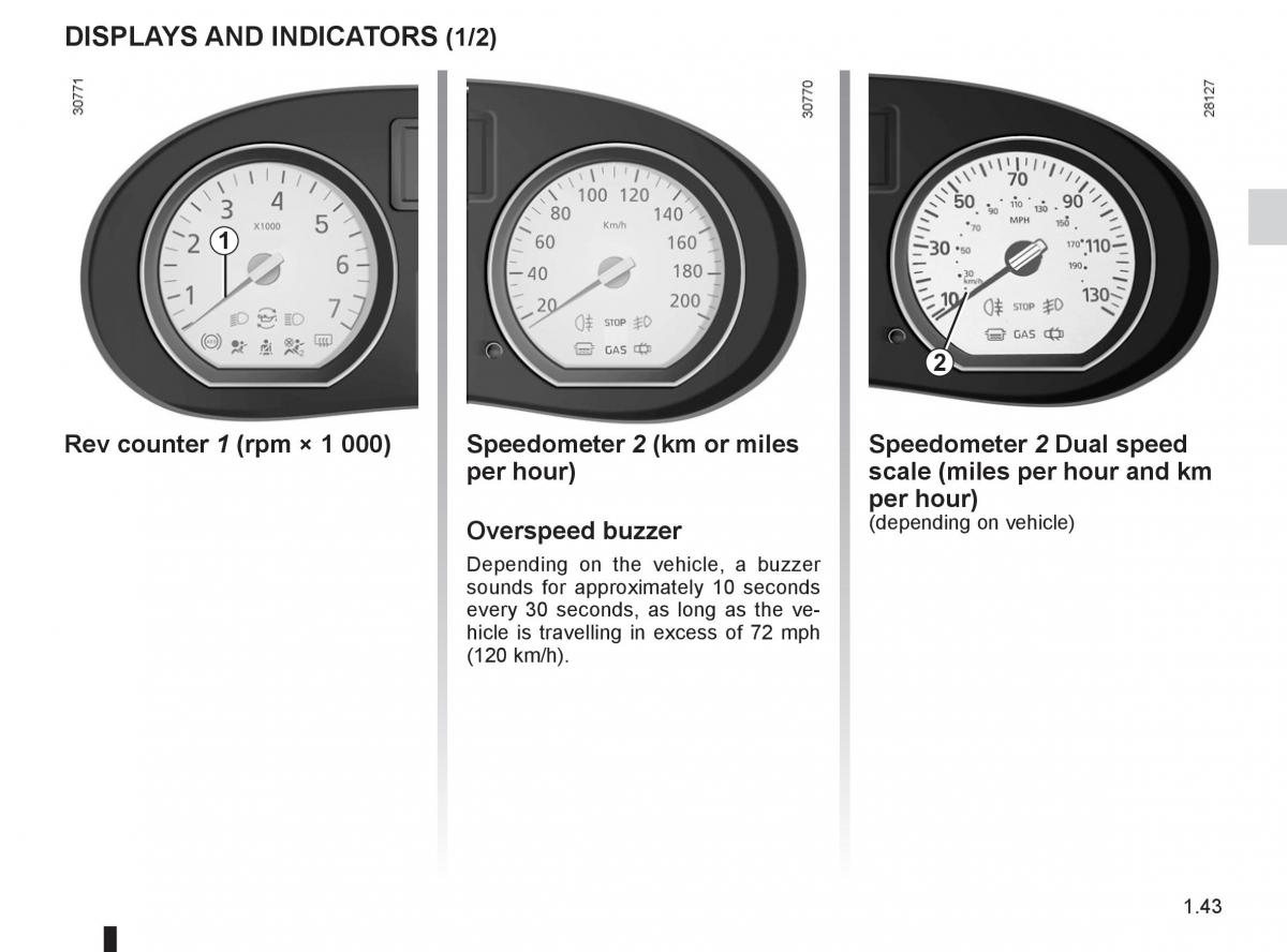 Dacia Sandero I 1 owners manual / page 49