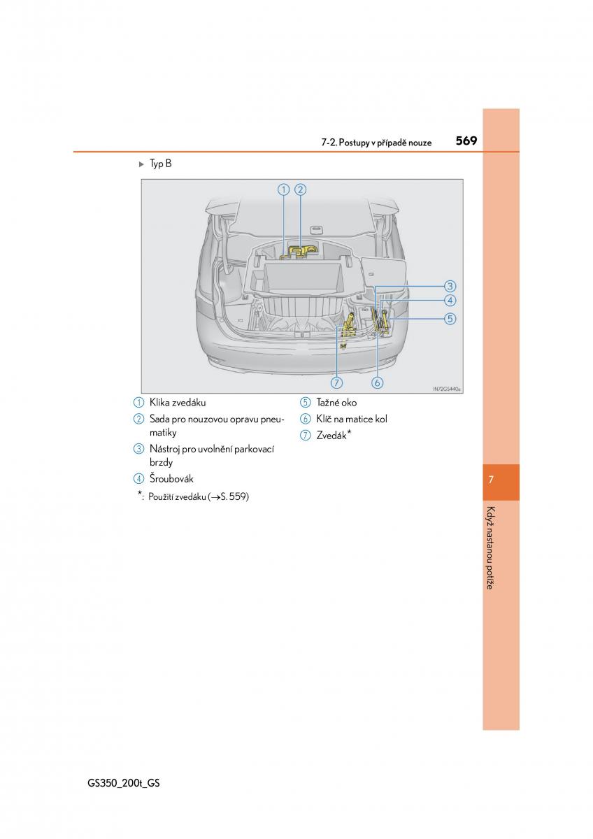 Lexus GS F IV 4 navod k obsludze / page 569