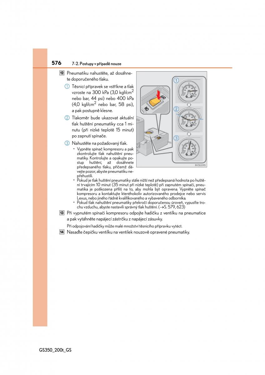 Lexus GS F IV 4 navod k obsludze / page 576
