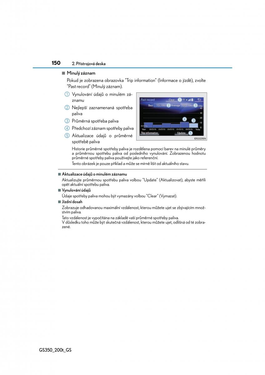 Lexus GS F IV 4 navod k obsludze / page 150