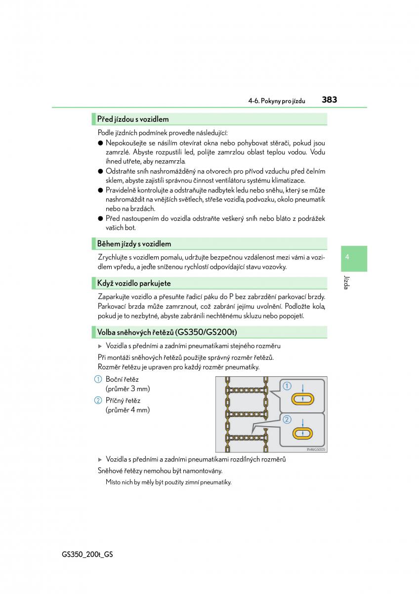 Lexus GS F IV 4 navod k obsludze / page 383