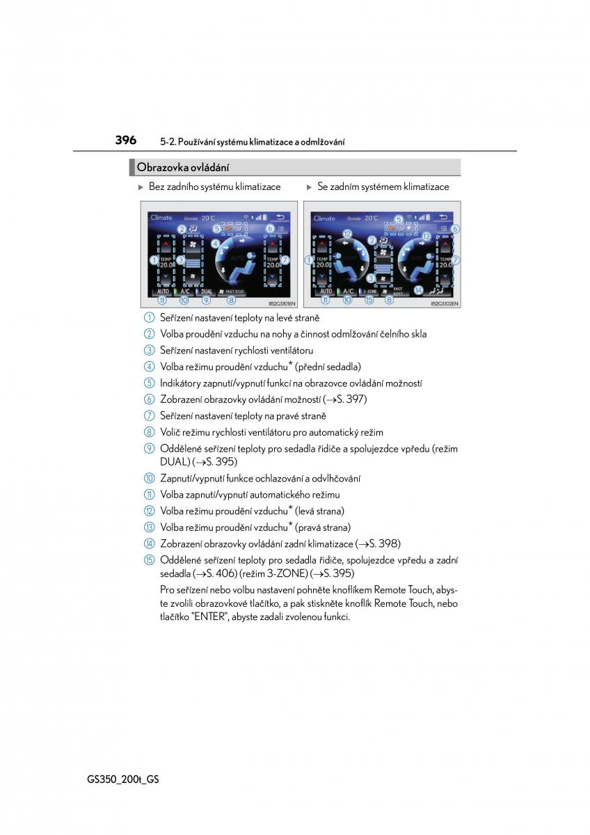 Lexus GS F IV 4 navod k obsludze / page 396