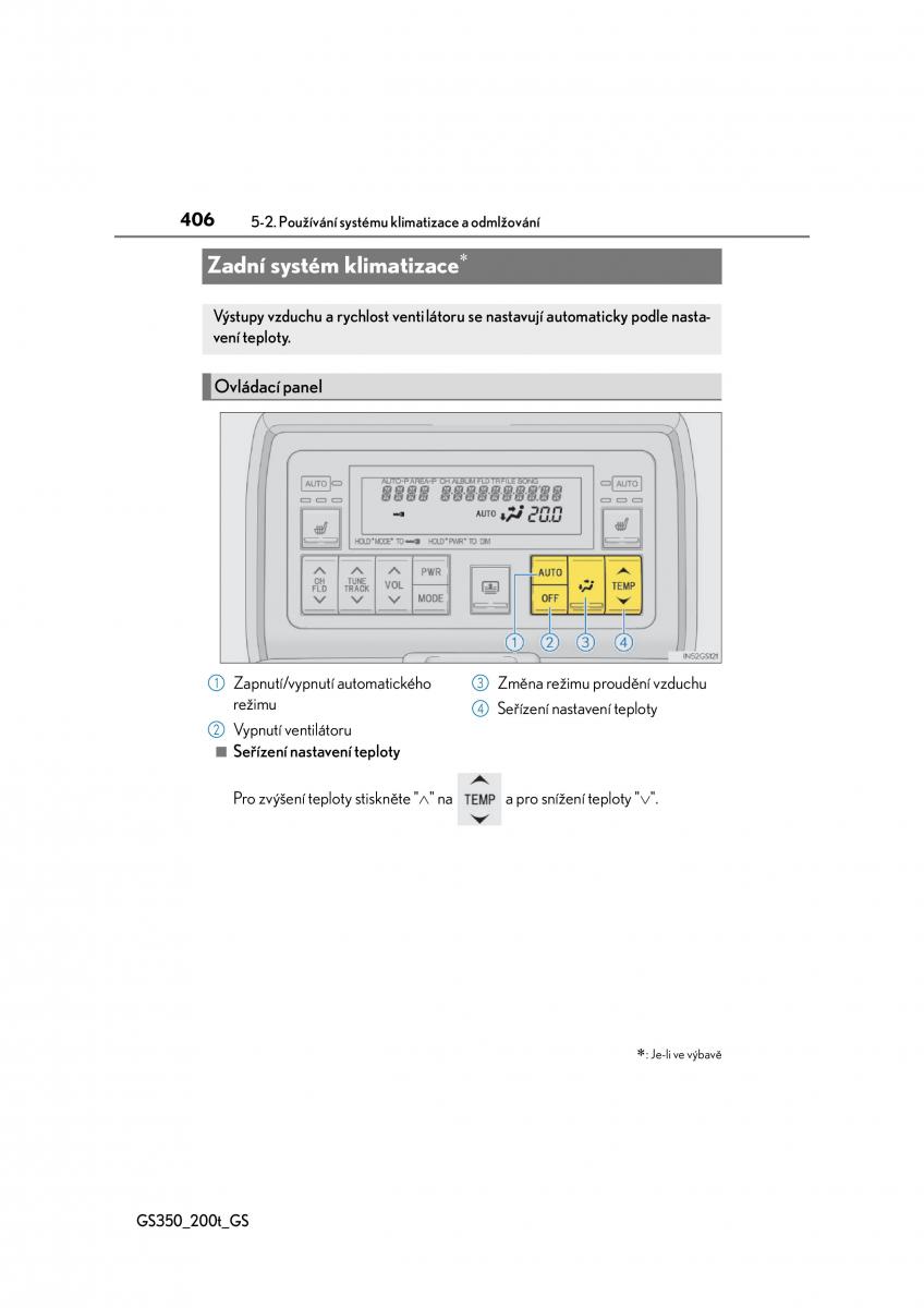 Lexus GS F IV 4 navod k obsludze / page 406