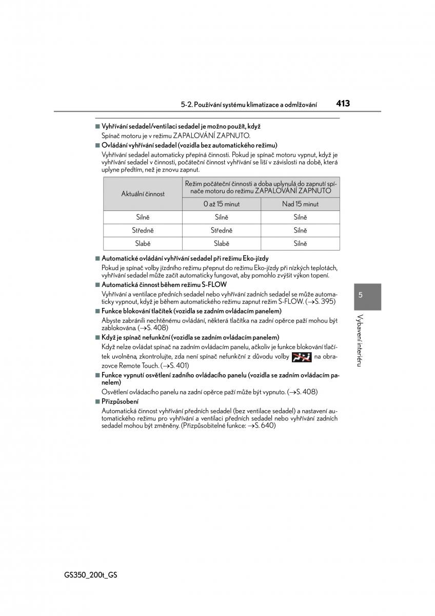 Lexus GS F IV 4 navod k obsludze / page 413