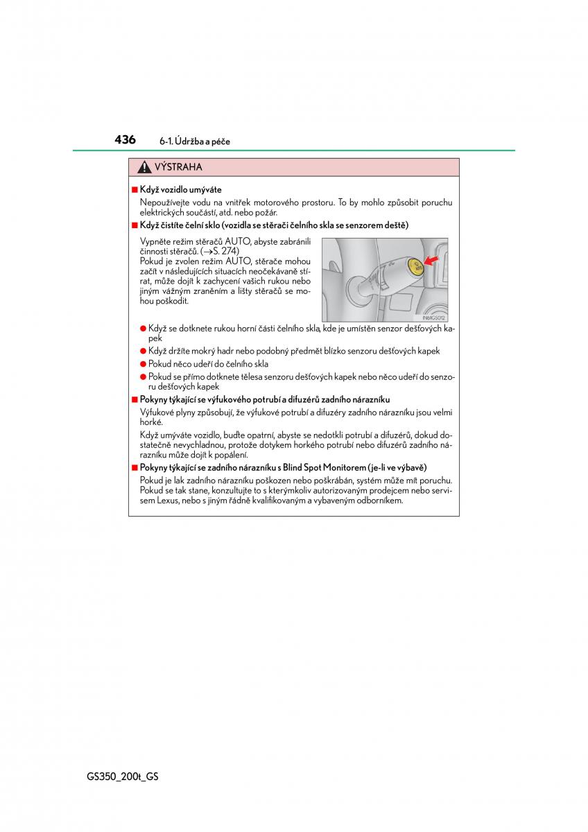 Lexus GS F IV 4 navod k obsludze / page 436