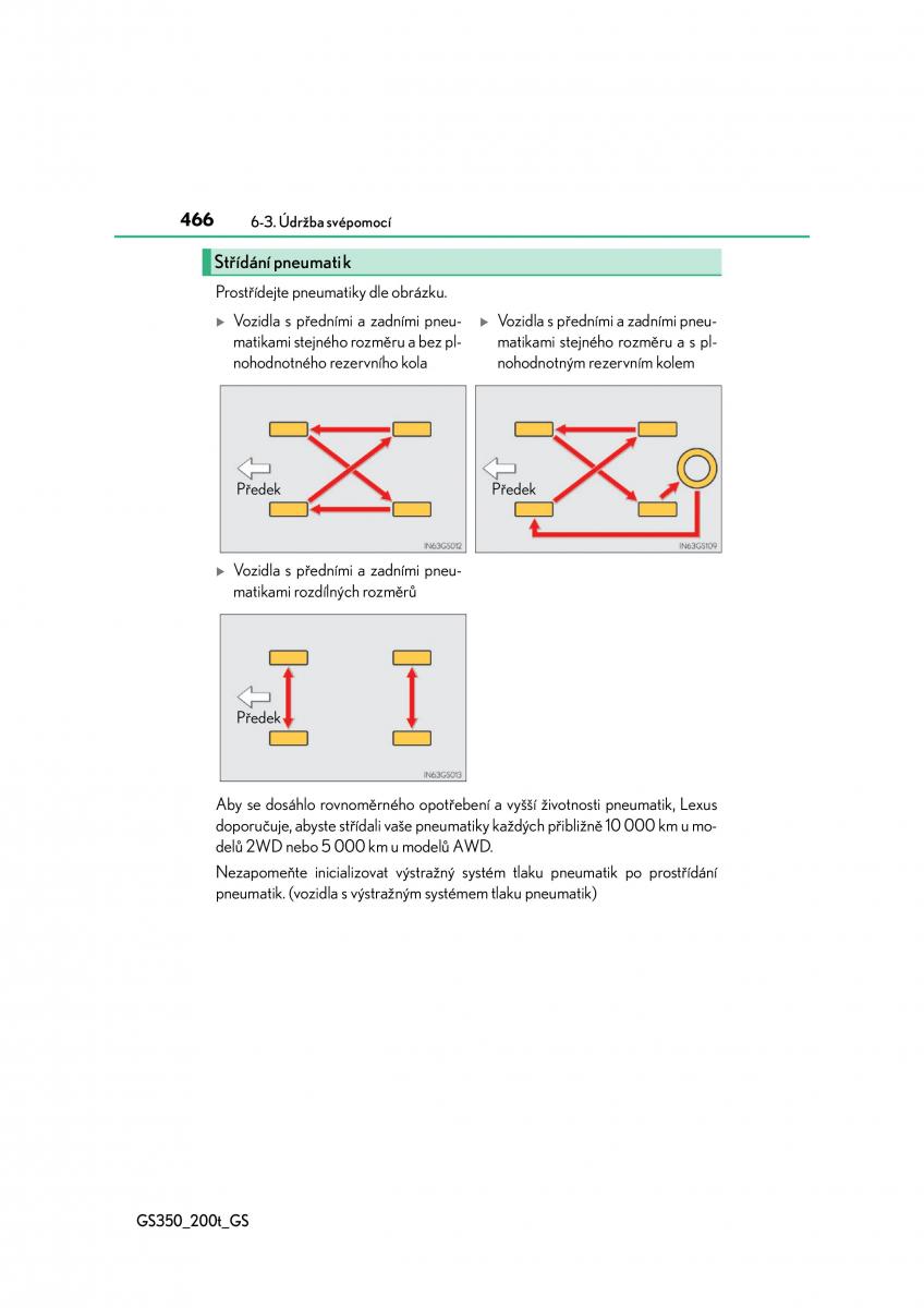 Lexus GS F IV 4 navod k obsludze / page 466