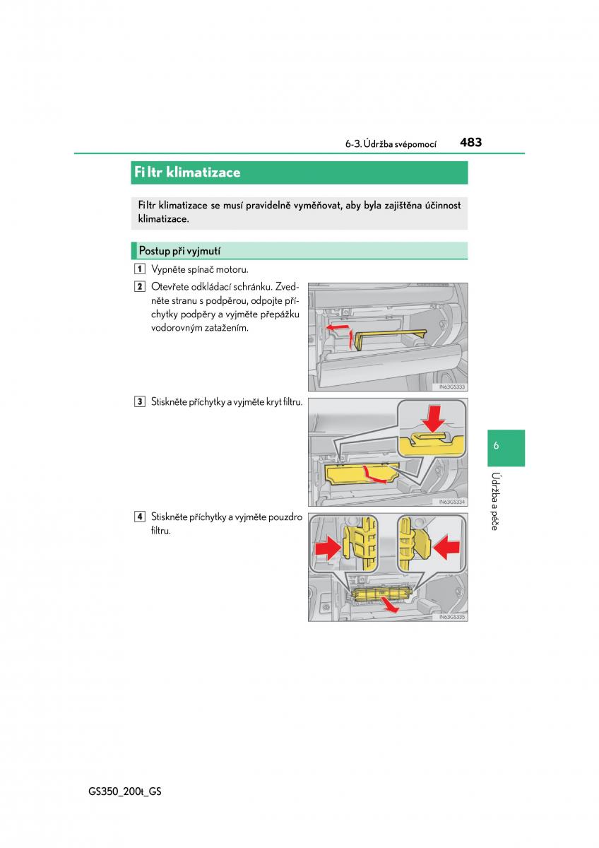 Lexus GS F IV 4 navod k obsludze / page 483