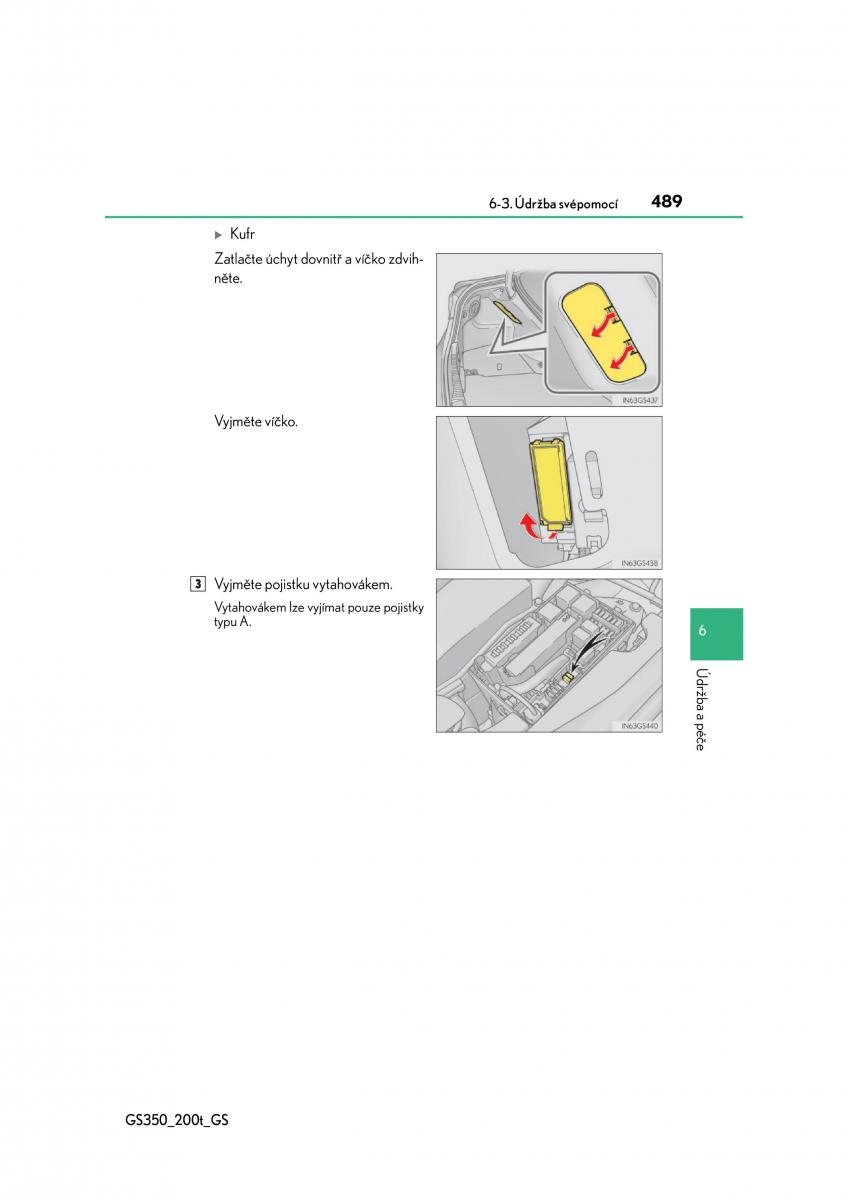 Lexus GS F IV 4 navod k obsludze / page 489