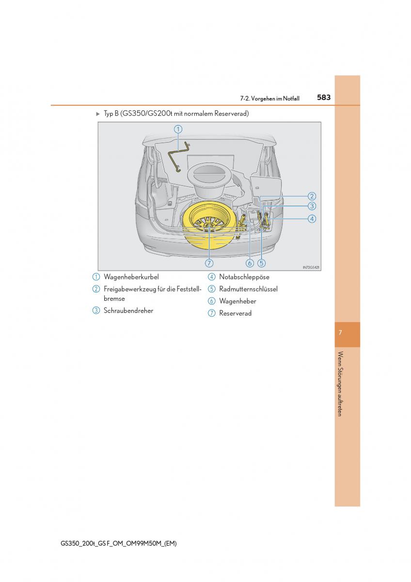 Lexus GS F IV 4 Handbuch / page 583