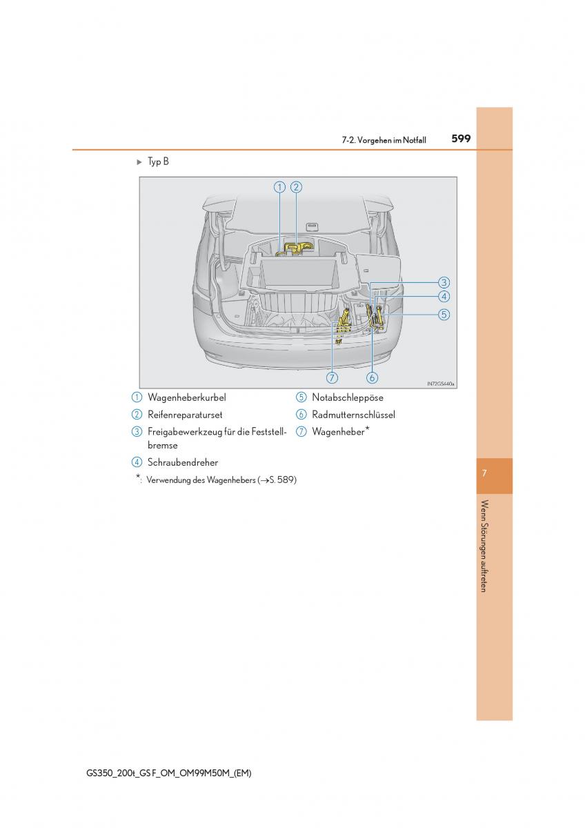 Lexus GS F IV 4 Handbuch / page 599