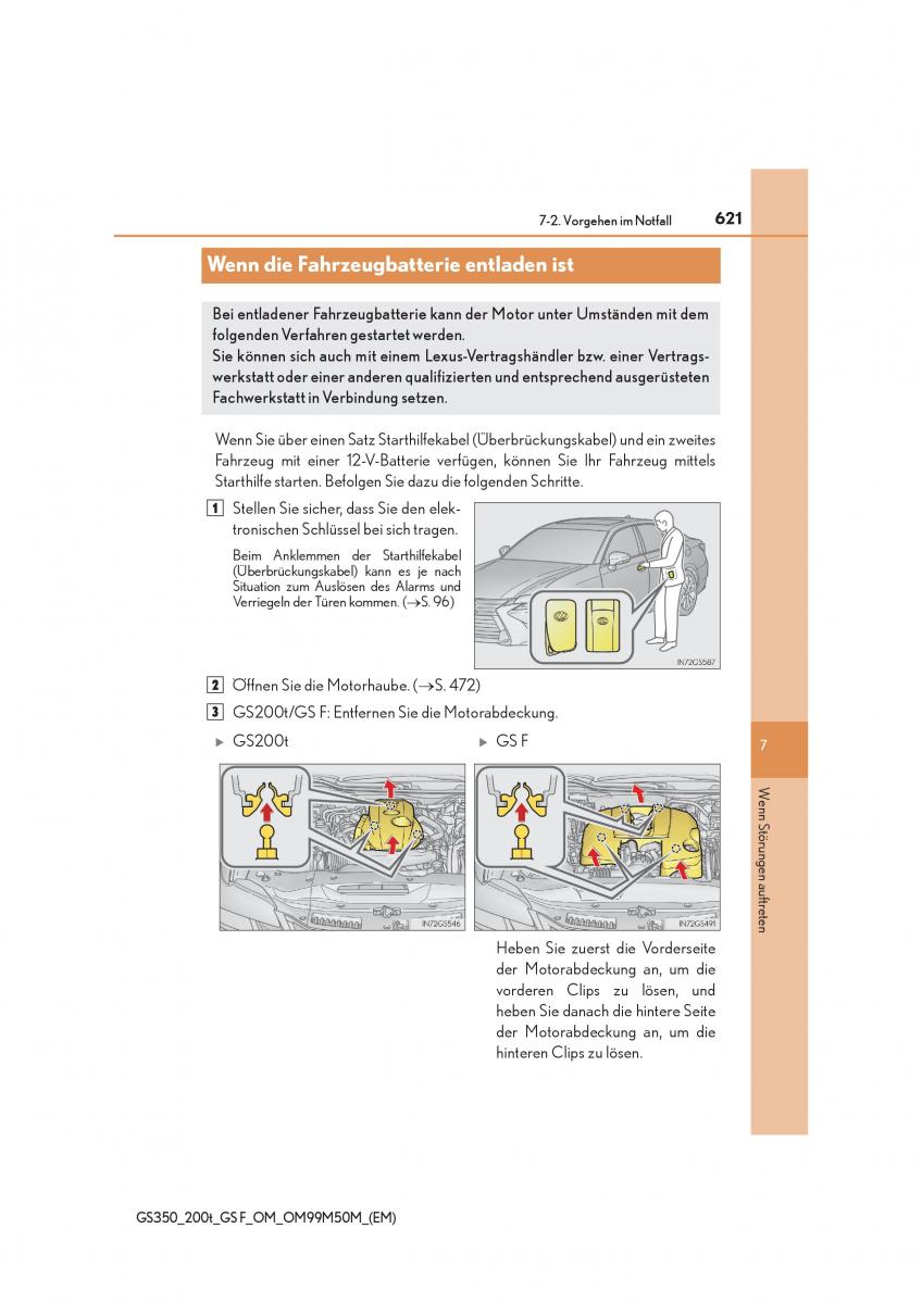 Lexus GS F IV 4 Handbuch / page 621