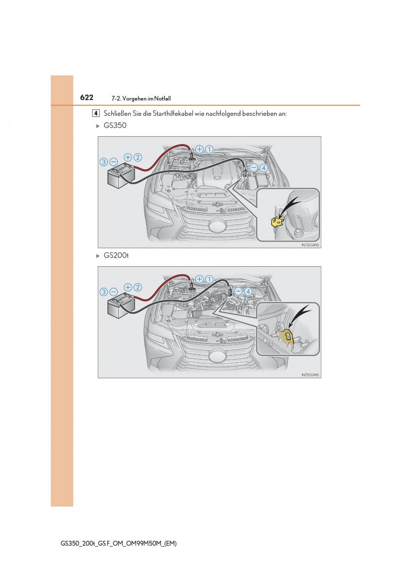 Lexus GS F IV 4 Handbuch / page 622