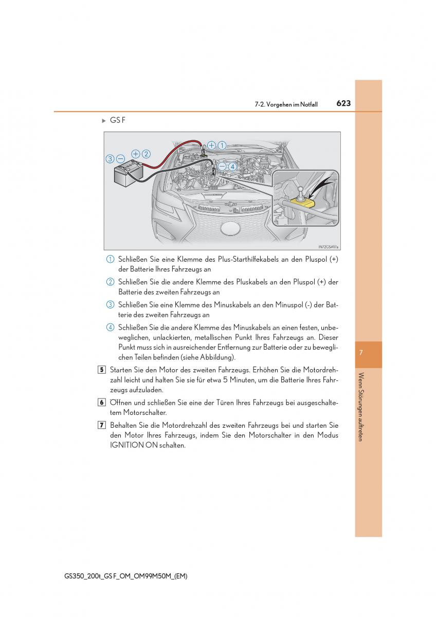 Lexus GS F IV 4 Handbuch / page 623