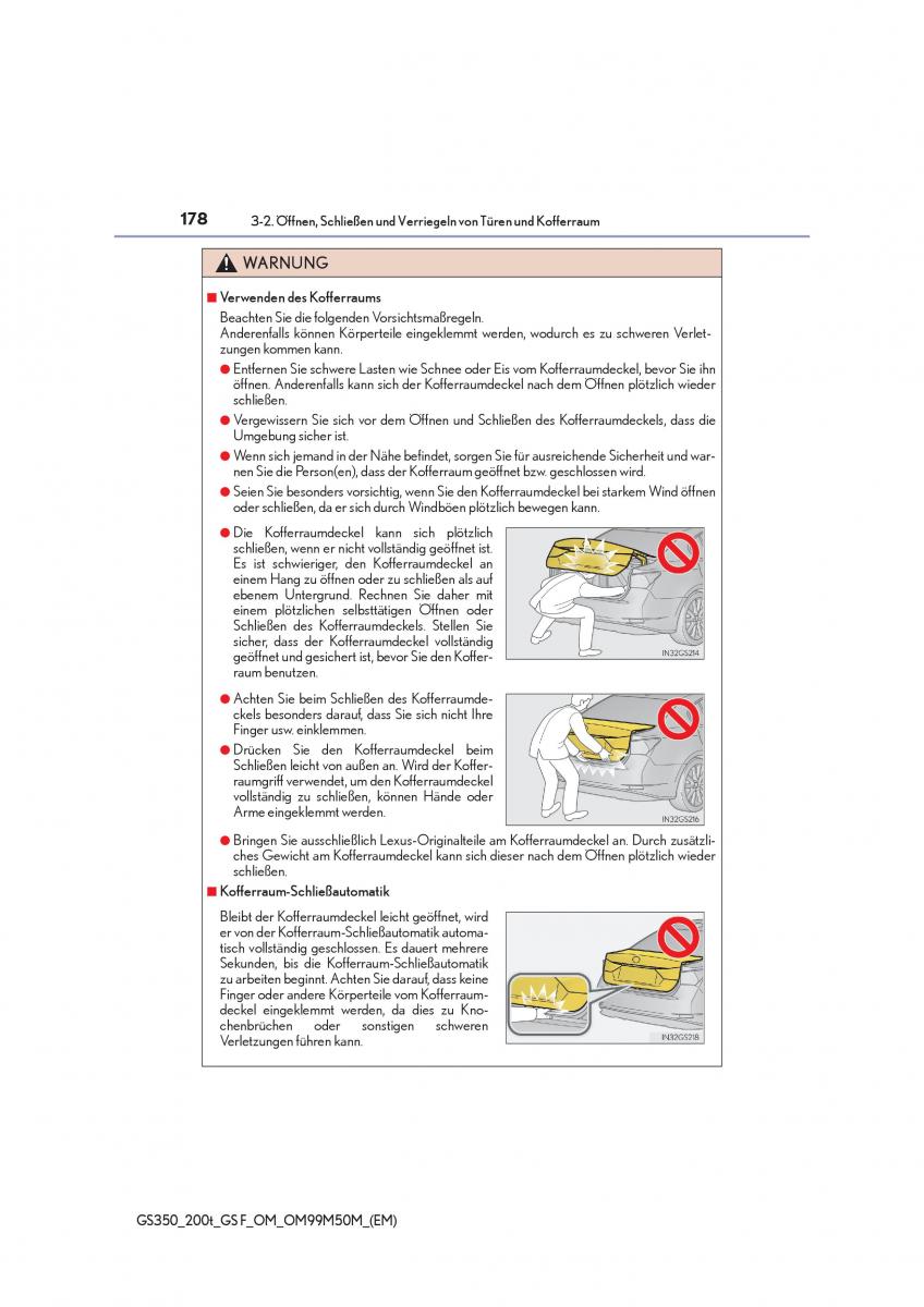 Lexus GS F IV 4 Handbuch / page 178