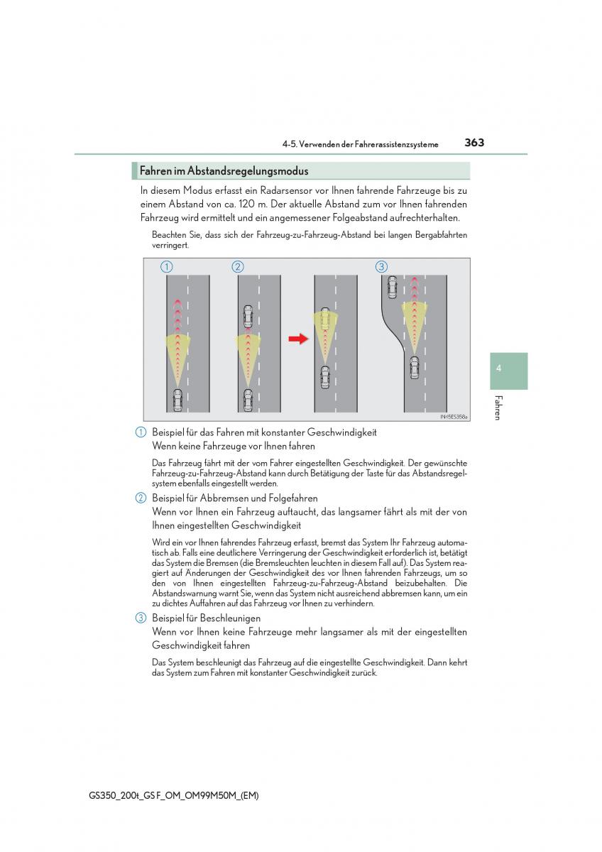 Lexus GS F IV 4 Handbuch / page 363