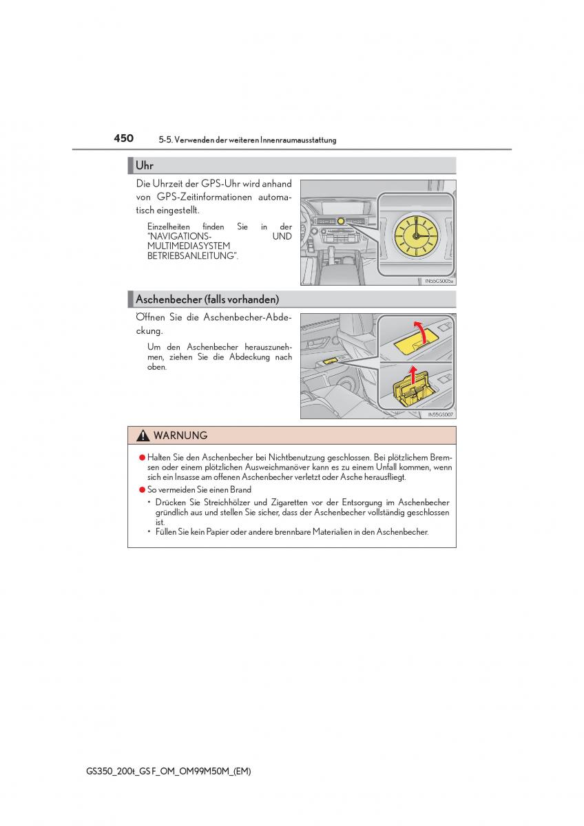 Lexus GS F IV 4 Handbuch / page 450