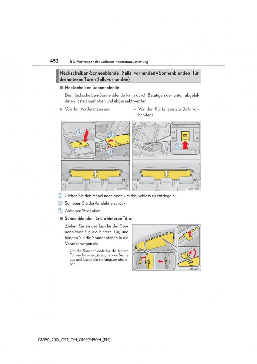 Lexus GS F IV 4 Handbuch / page 452