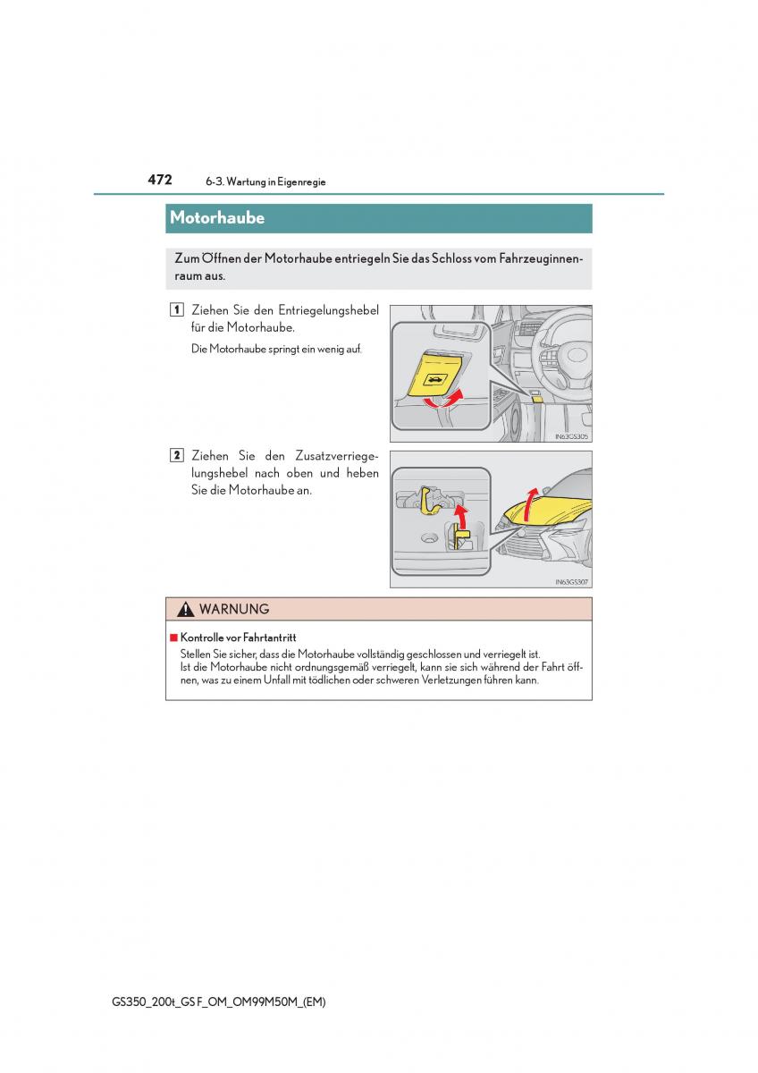 Lexus GS F IV 4 Handbuch / page 472