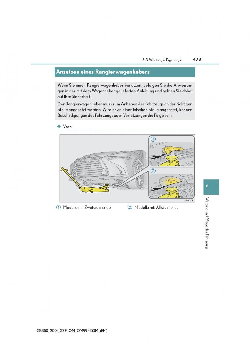 Lexus GS F IV 4 Handbuch / page 473