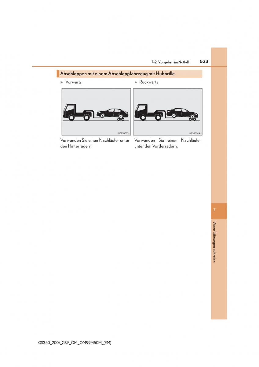 Lexus GS F IV 4 Handbuch / page 533