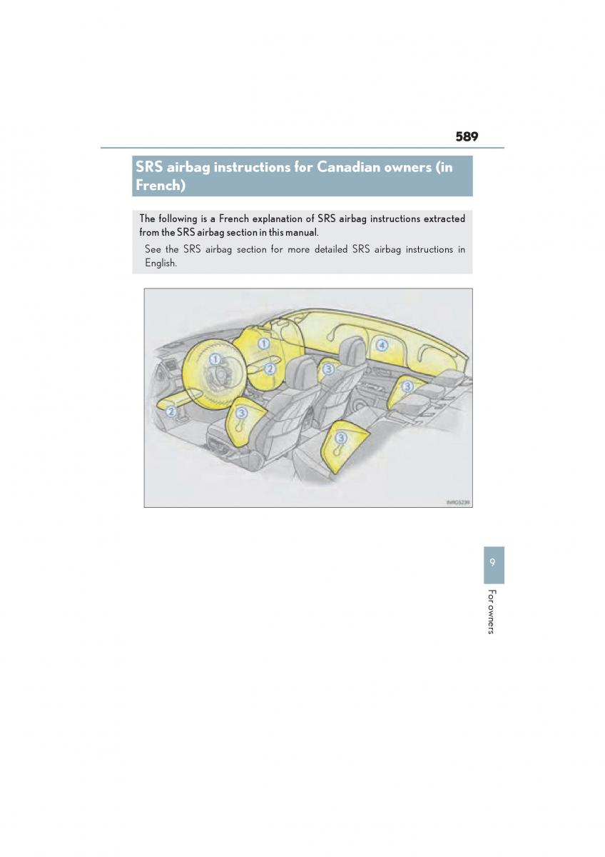 Lexus GS F IV 4 owners manual / page 591