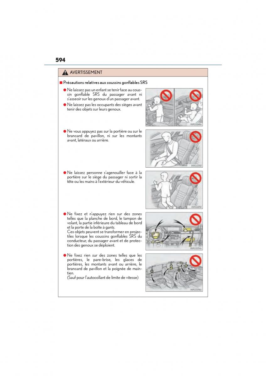 Lexus GS F IV 4 owners manual / page 596