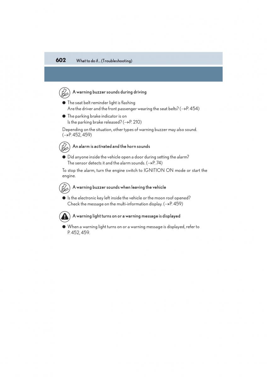 Lexus GS F IV 4 owners manual / page 604