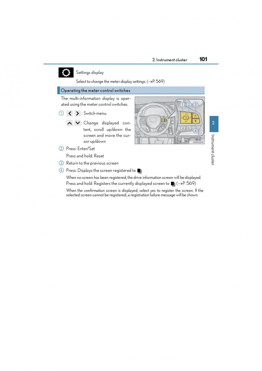 Lexus GS F IV 4 owners manual / page 103