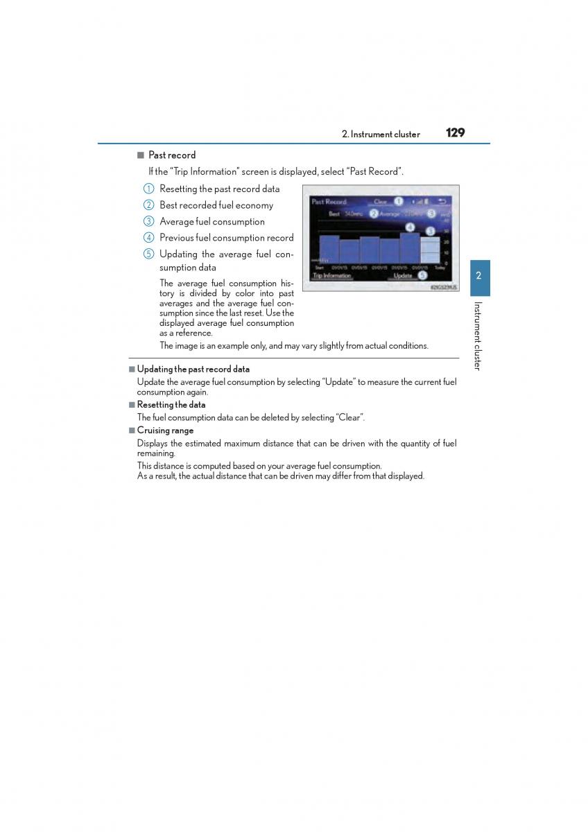 Lexus GS F IV 4 owners manual / page 131