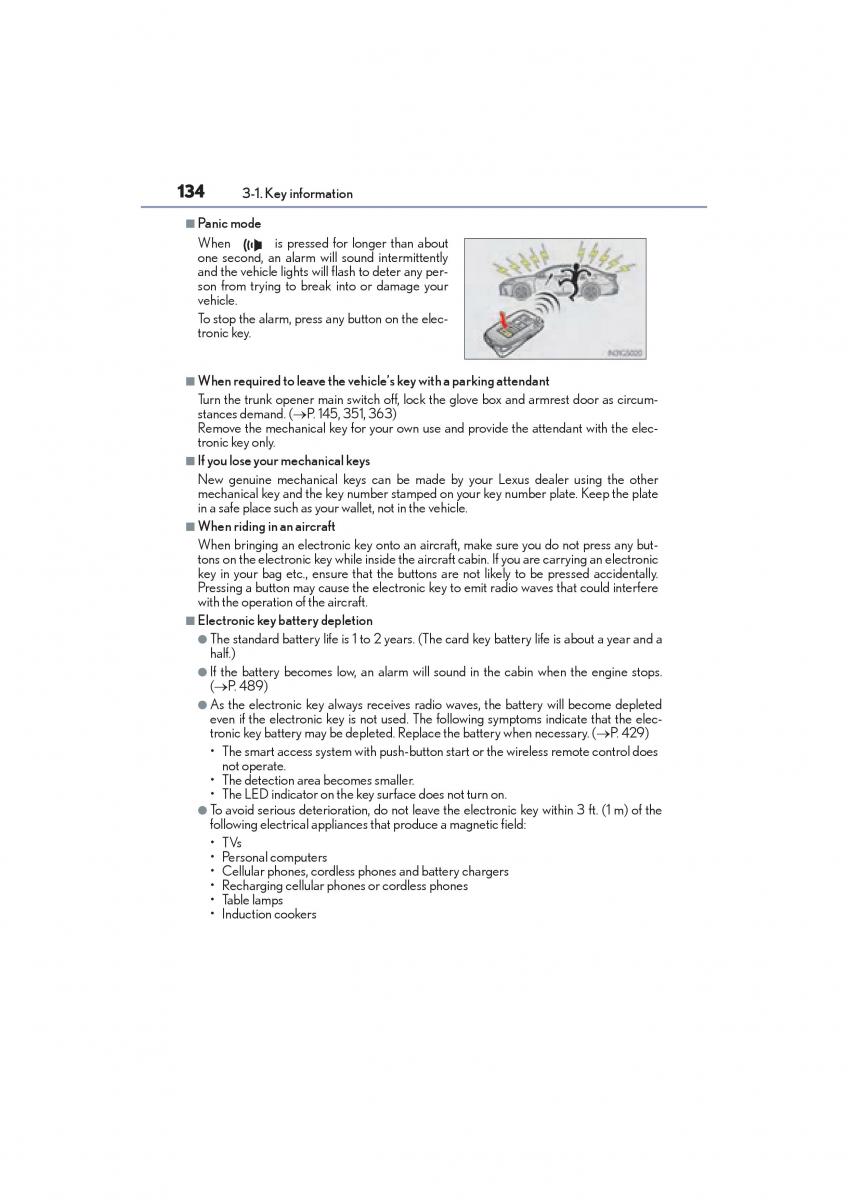 Lexus GS F IV 4 owners manual / page 136