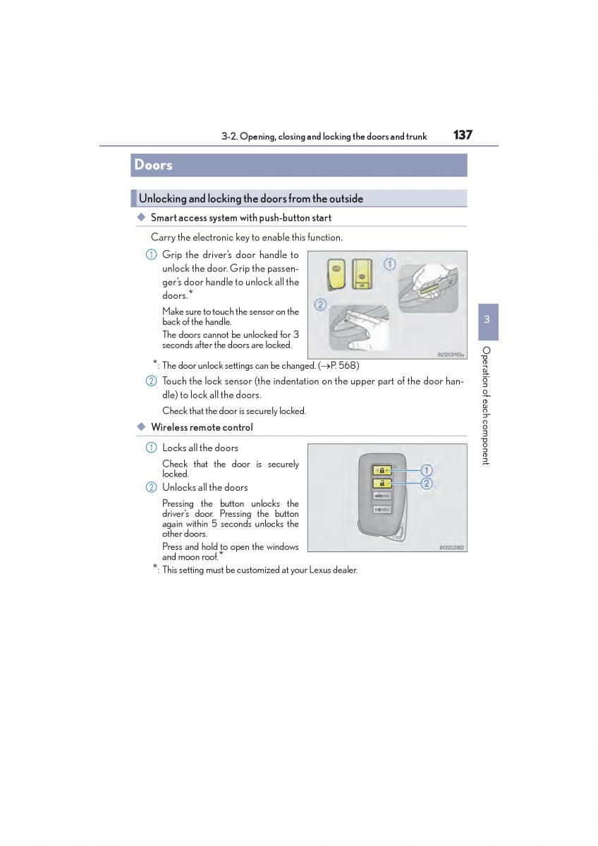 Lexus GS F IV 4 owners manual / page 139