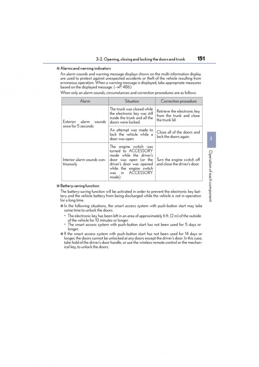 Lexus GS F IV 4 owners manual / page 153