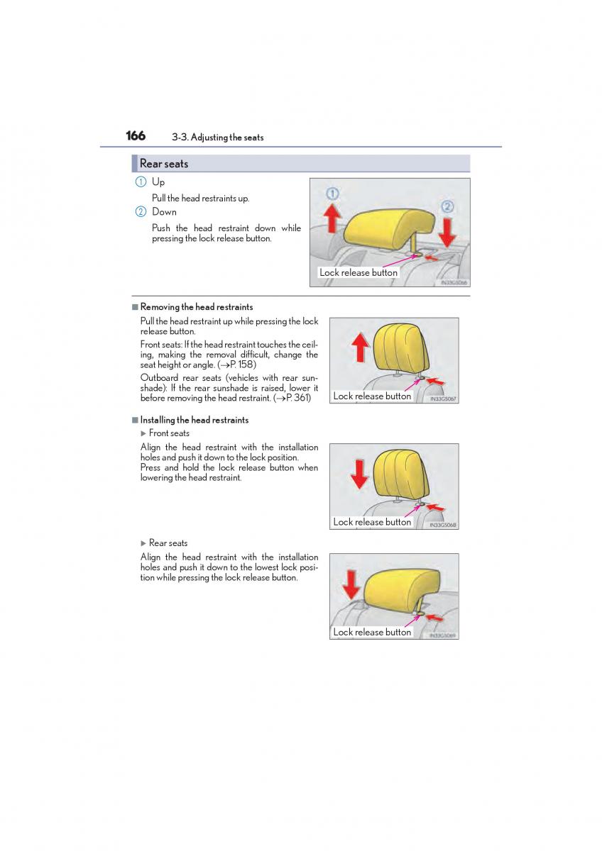 Lexus GS F IV 4 owners manual / page 168