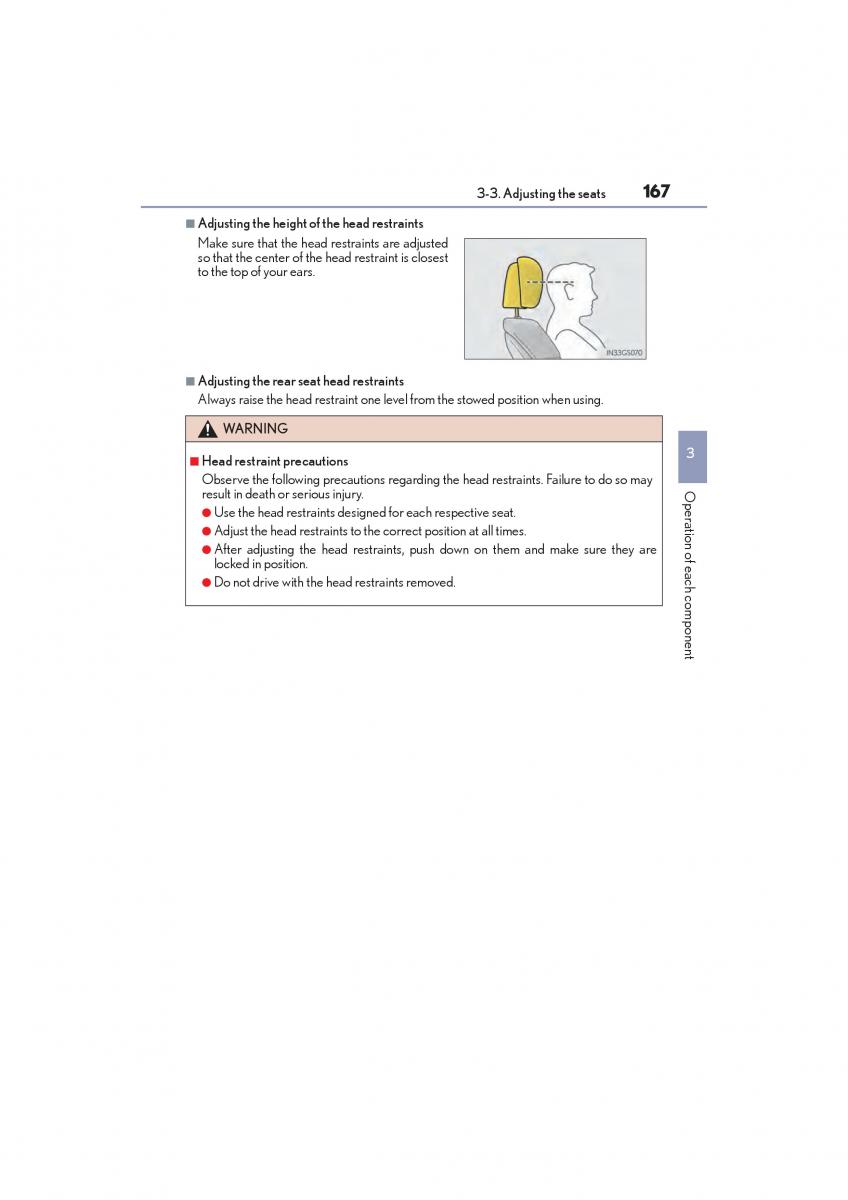 Lexus GS F IV 4 owners manual / page 169