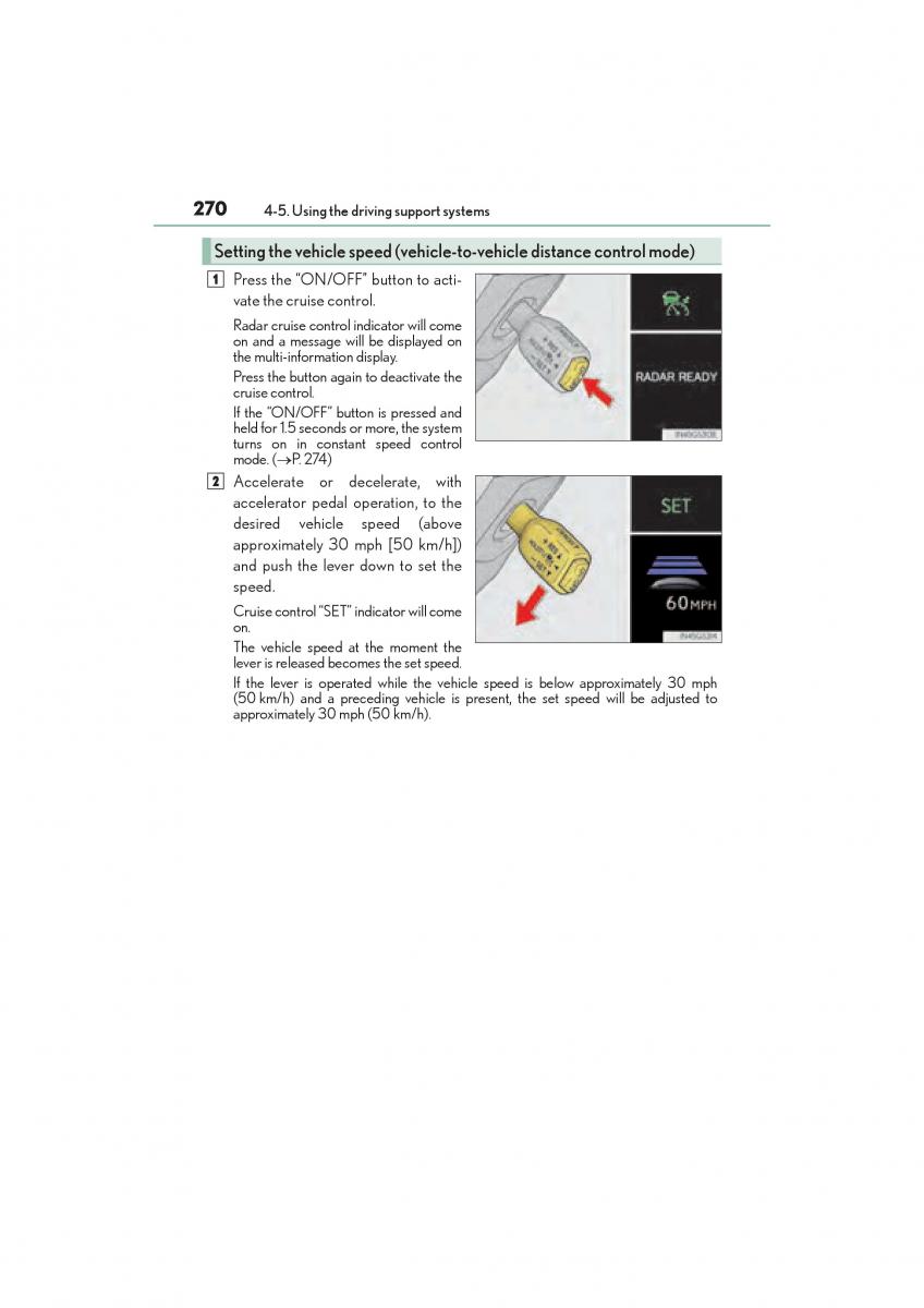 Lexus GS F IV 4 owners manual / page 272