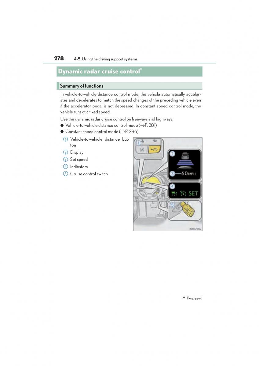 Lexus GS F IV 4 owners manual / page 280