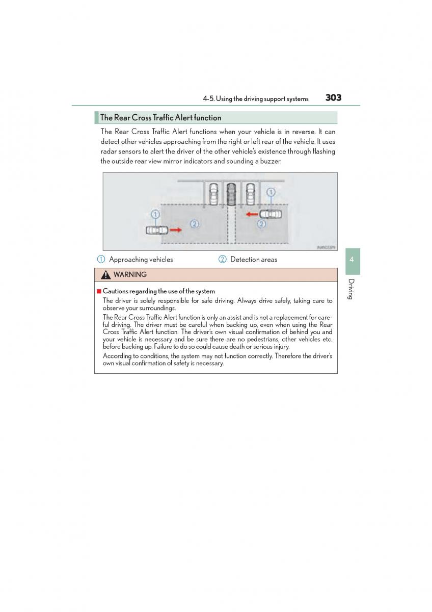 Lexus GS F IV 4 owners manual / page 305