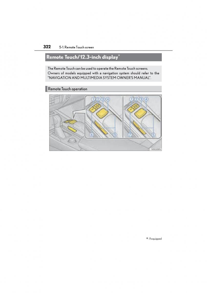 Lexus GS F IV 4 owners manual / page 324