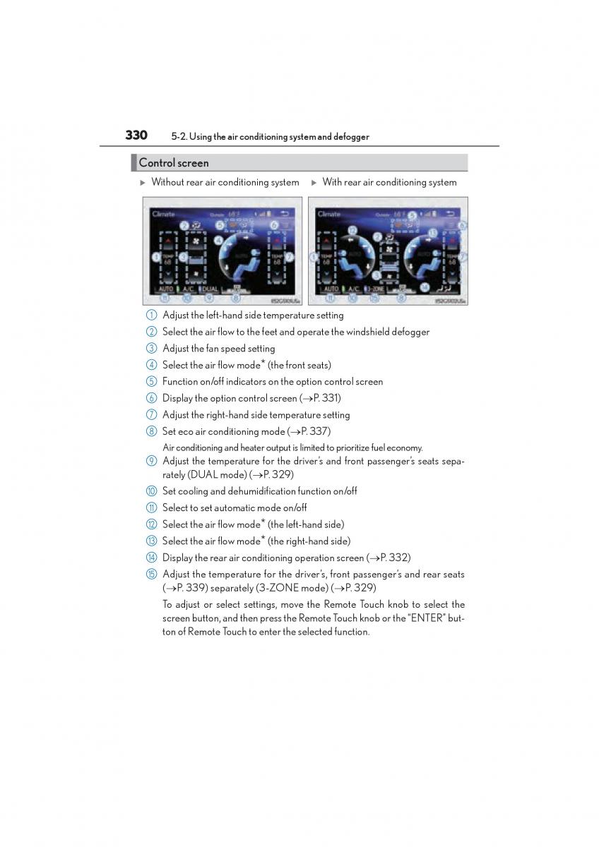 Lexus GS F IV 4 owners manual / page 332