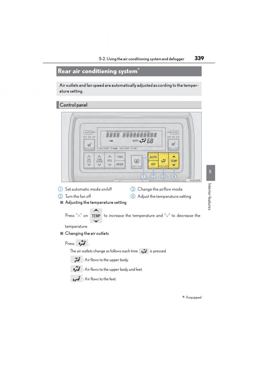 Lexus GS F IV 4 owners manual / page 341